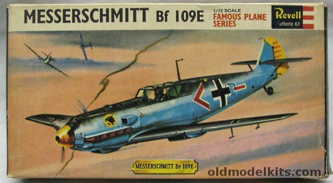 Revell 1/72 Messerschmitt Bf-109E3, H612 plastic model kit